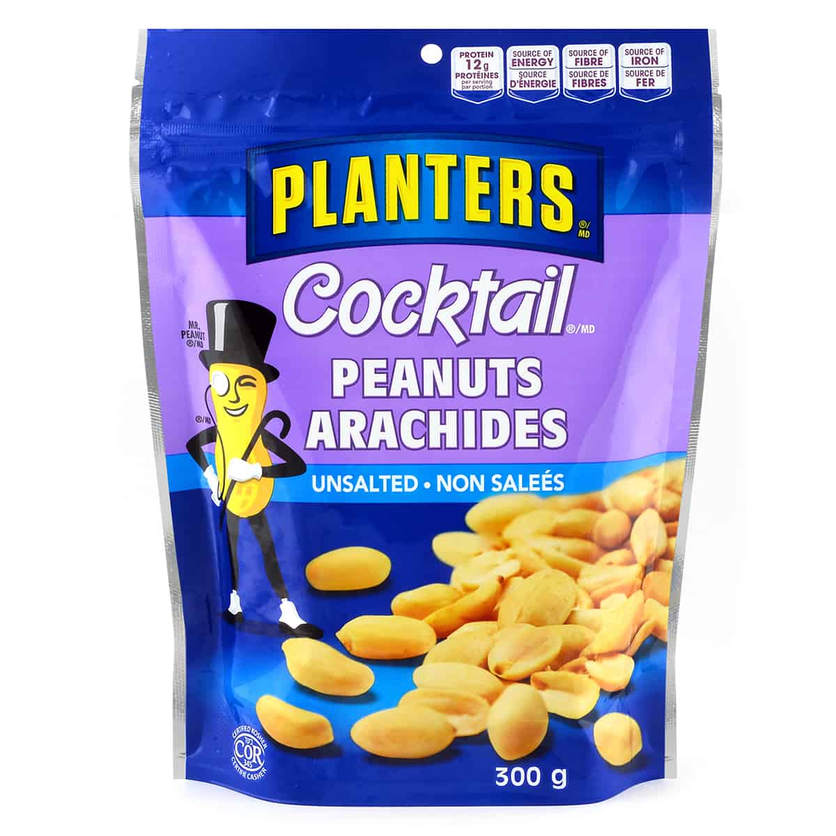 Cocktail Peanuts Unsalted Planters Canada