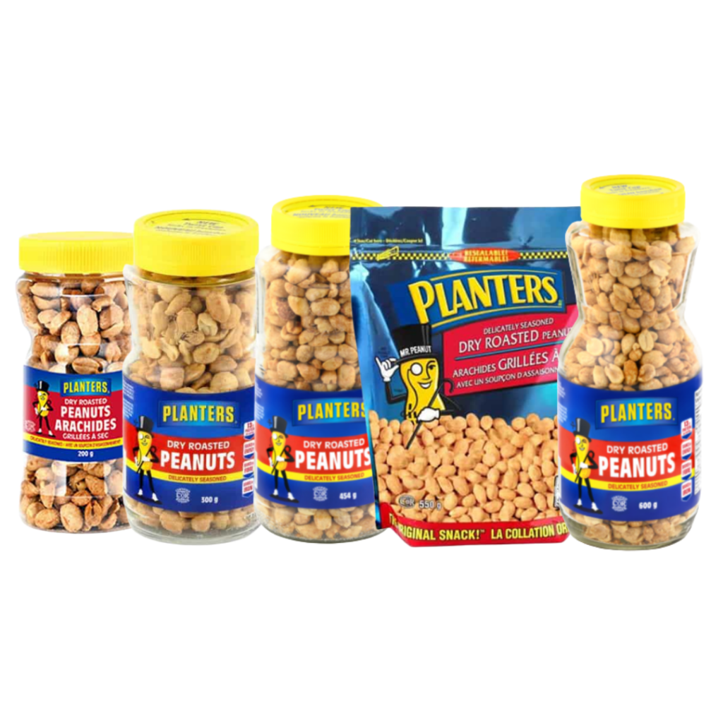 Dry Roasted Peanuts Delicately Seasoned Planters Canada