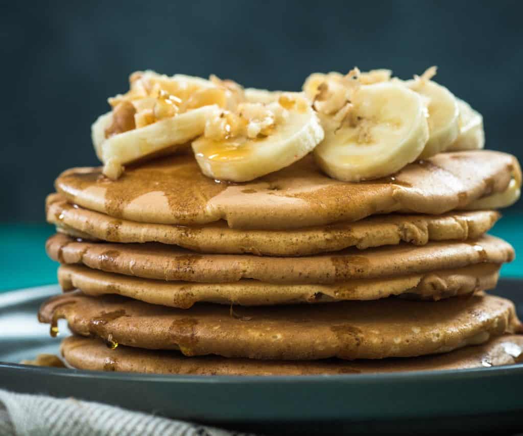 Peanut Butter Banana Pancakes Planters Canada