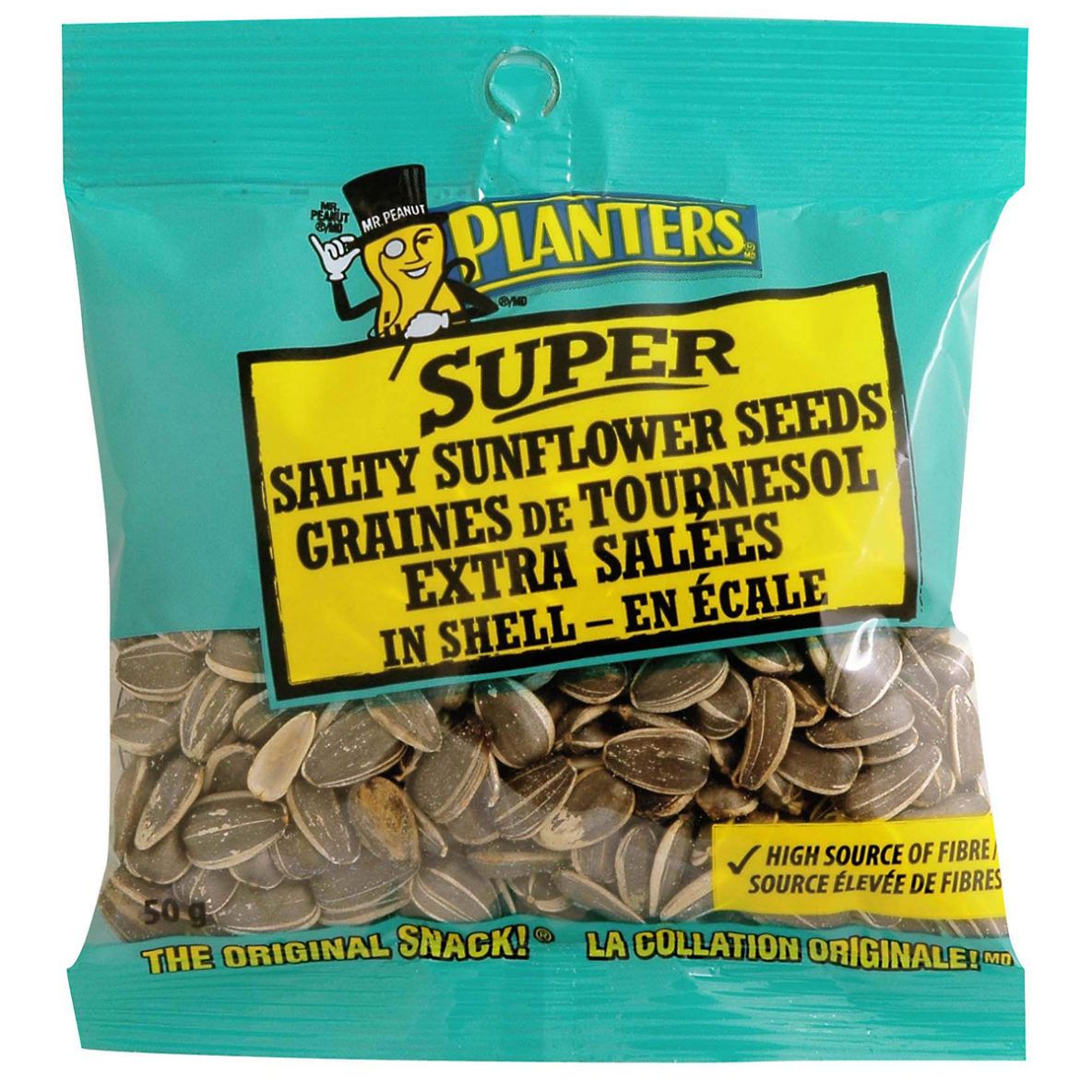 Super Salty Sunflower Seeds in Shell Planters Canada