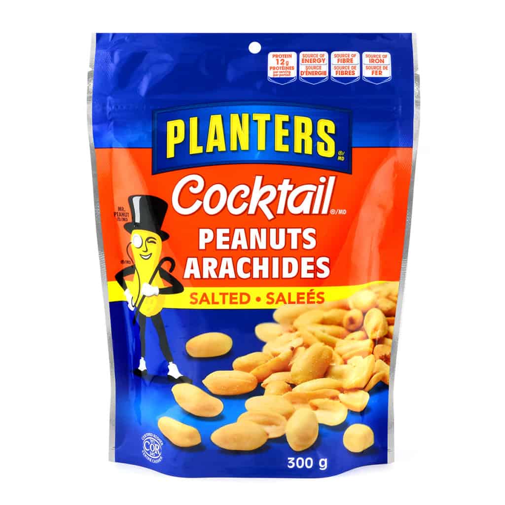 Cocktail Peanuts Salted Planters Canada